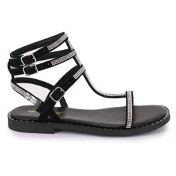 Sandales multi brides cheville à strass Coradiam Femme LES TROPEZIENNES PAR M.BELARBI