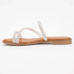 Sandales plate cristal Femme CARLA TORTOSA