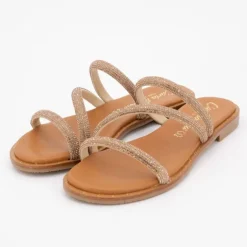 Sandales plate cristal Femme CARLA TORTOSA