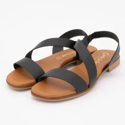 Sandales plate vaq. bout rond Femme CARLA TORTOSA