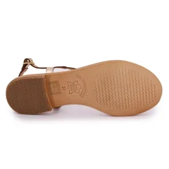 Sandales plates Hamoon en cuir Femme LES TROPEZIENNES PAR M.BELARBI