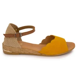 Sandales tressés avec boucle cheville Femme PINAZ
