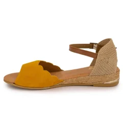 Sandales tressés avec boucle cheville Femme PINAZ