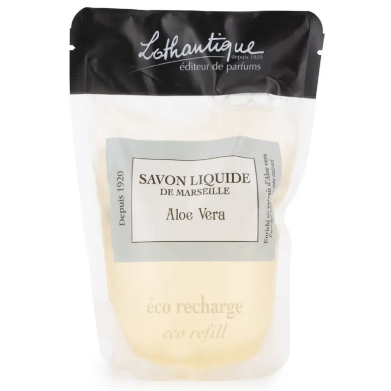 Savon liquide 500ml eco-recharge aloe vera Mixte LOTHANTIQUE