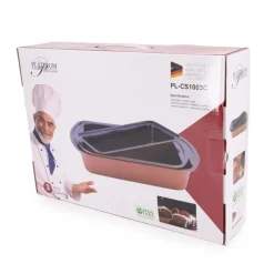 Set de 3 moules à gâteau métal anti adhésifs 3 tailles PLATINUM