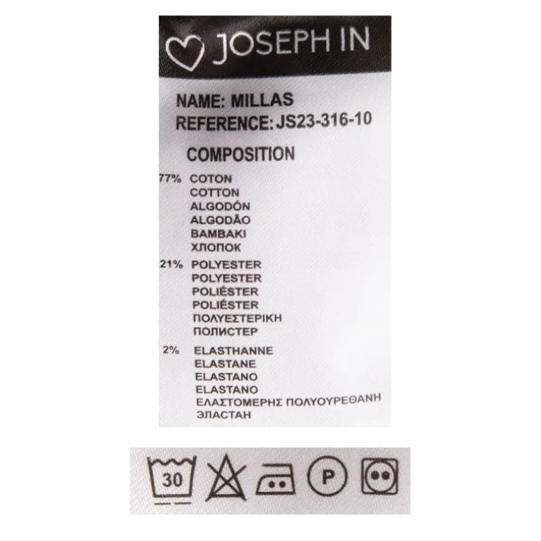 Short avec lacets medium blue denim délavé Femme JOSEPH 'IN