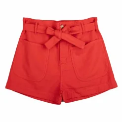 Short billie poches plaquées avec ceinture Femme HAPPY
