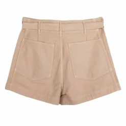 Short billie poches plaquées avec ceinture Femme HAPPY