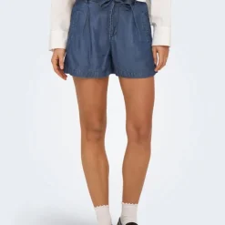 Short charis bleu clair à ceinture regular Femme ONLY