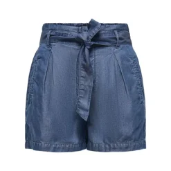 Short charis bleu clair à ceinture regular Femme ONLY