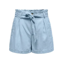 Short charis bleu clair à ceinture regular Femme ONLY