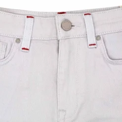 Short court jean avec broderie Femme TOMMY HILFIGER