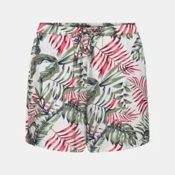 Short court selina navy blazer imprimé plantes Femme ONLY