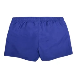 Short de bain bleu motifs graphiques et cordon blancs Homme UMBRO