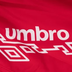 Short de bain bleu motifs graphiques et cordon blancs Homme UMBRO