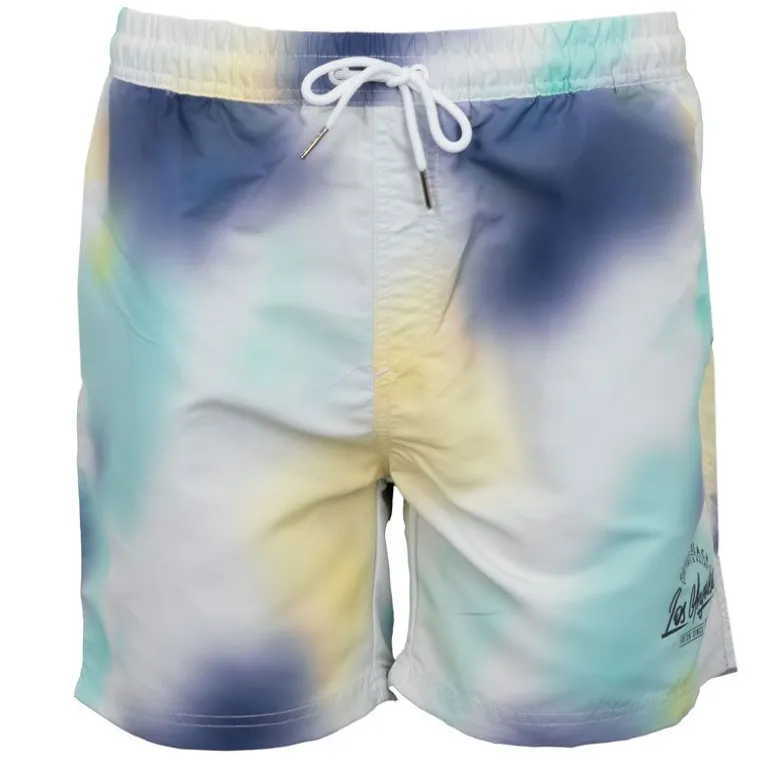 Short de bain élastique almond berni multicolor Homme DEELUXE 74