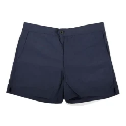 Short de bain uni avec bouton Homme APPARTINENZA
