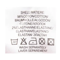 Short en toile bleu nuit Fille Enfant DEELUXE 74