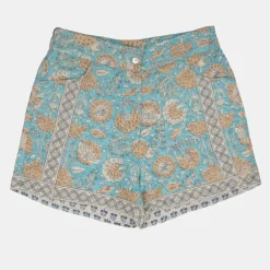 Short flavie coton à fleurs Femme ANTIK BATIK