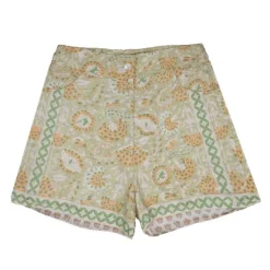 Short flavie coton à fleurs Femme ANTIK BATIK