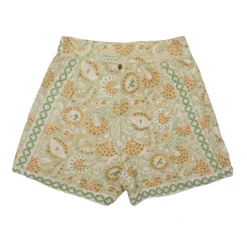 Short flavie coton à fleurs Femme ANTIK BATIK