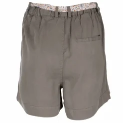 Short fluide ceinture foulard imprimé fleurie Femme DEELUXE 74