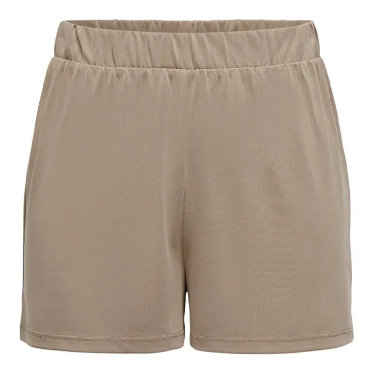 Short Hannah uni taille élastiquée Femme ONLY