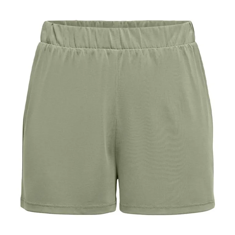 Short Hannah uni taille élastiquée Femme ONLY