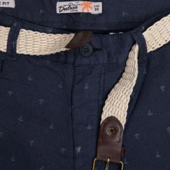 Short imprimé ancre napua avec ceinture tressée Homme DEELUXE 74
