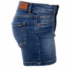 Short jean délavé coton BCI doux stretch Fille KIDS ONLY