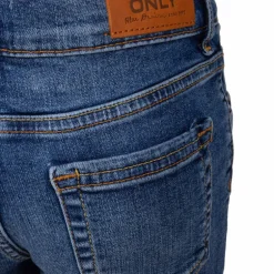 Short jean délavé coton BCI doux stretch Fille KIDS ONLY