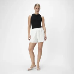 Short élastique broderie anglaise Feodora Femme OBJECT