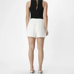 Short élastique broderie anglaise Feodora Femme OBJECT