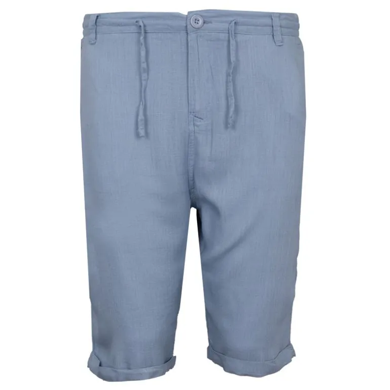 Short lin mélangé cordon de serrage bali Homme PANAME BROTHERS