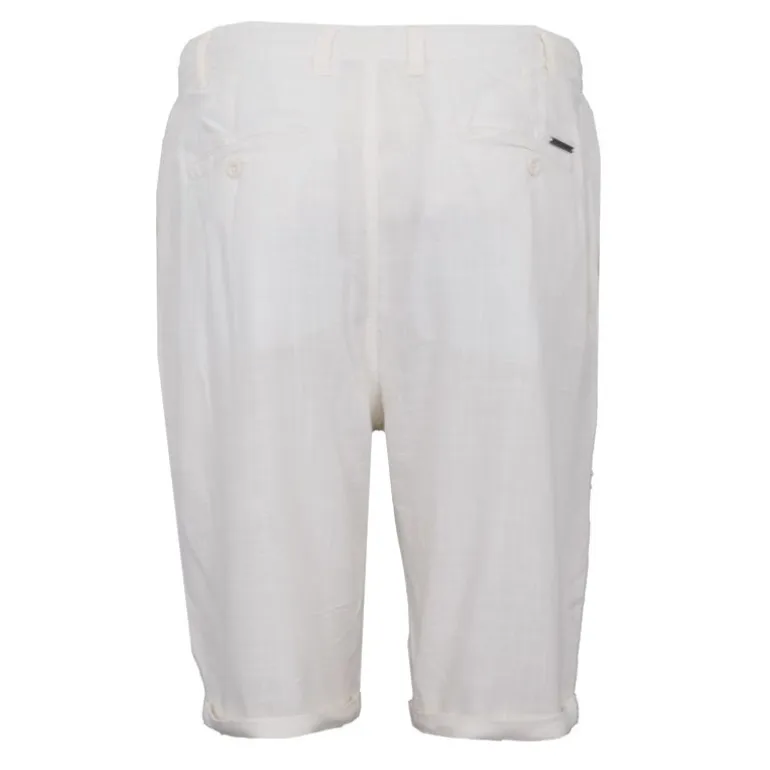 Short lin mélangé cordon de serrage bali Homme PANAME BROTHERS