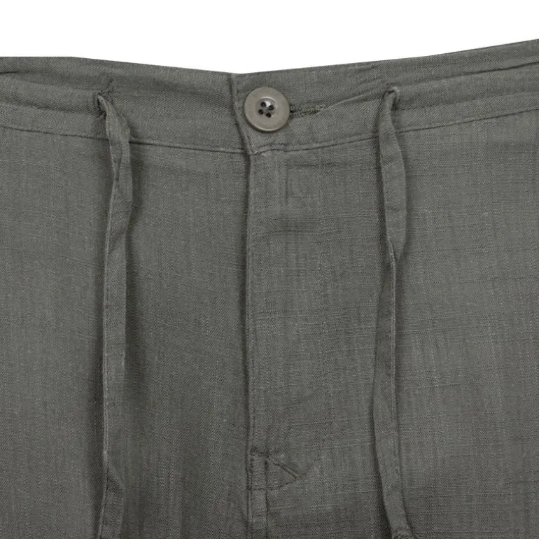 Short lin mélangé cordon de serrage bali Homme PANAME BROTHERS