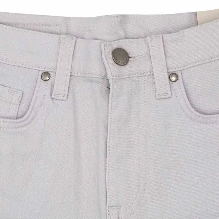 Short mi long jean blanc Femme TOMMY HILFIGER