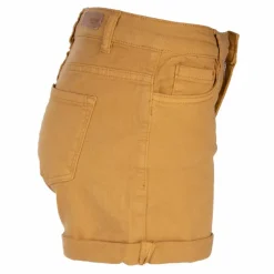 Short mini stretch coton avec ourlets Femme DEELUXE 74