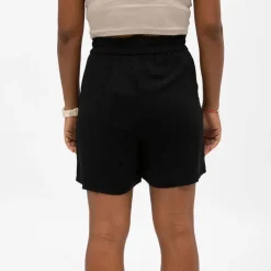 Short noir fluide taille haute élastique Femme VERO MODA