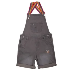 Short salopette en jean avec bretelles multicolore Enfant CHEVIGNON