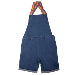 Short salopette en jean avec bretelles multicolore Enfant CHEVIGNON