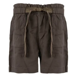 Short taille haute avec ceinture en tencel Femme ONLY