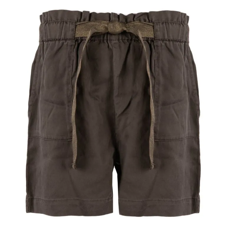 Short taille haute avec ceinture en tencel Femme ONLY