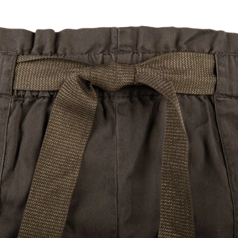 Short taille haute avec ceinture en tencel Femme ONLY