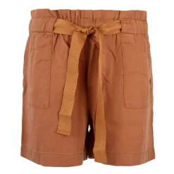 Short taille haute avec ceinture en tencel Femme ONLY