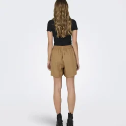 Short taille haute fluide avec poches Femme ONLY