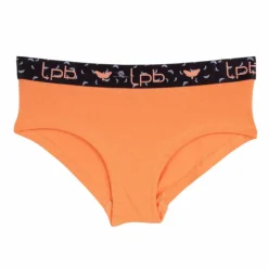 Shorty doux orange élastique à motif papillon Enfant LES PETITES BOMBES