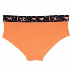 Shorty doux orange élastique à motif papillon Enfant LES PETITES BOMBES