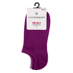 Socquettes lot x3 lalita Femme LULU CASTAGNETTE
