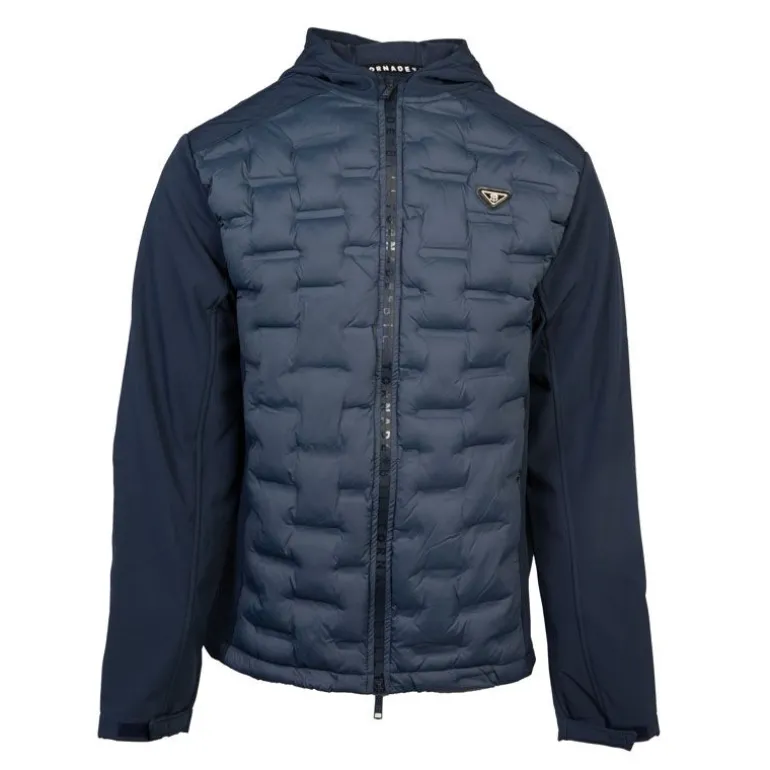 Softshell capuche matelassé racing Homme BILL TORNADE